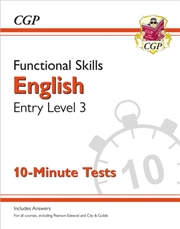 Buy Functional Skills English Entry Level 3 - 10 Minute Tests