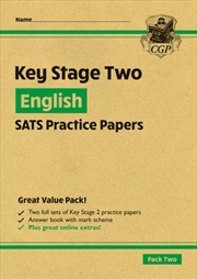 Buy Ks2 English Year 6 Sats Practice Papers: Pack 2 - For The 2026 Tests (With Free Online Extras)
