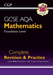 Buy Gcse Maths Aqa Complete Revision & Practice: Foundation Inc Online Ed, Videos & Quizzes