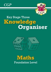 Buy Ks3 Maths Knowledge Organiser - Foundation