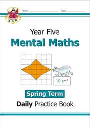 Buy Ks2 Mental Maths Year 5 Daily Practice Book: Spring Term