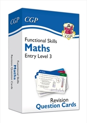 Buy Functional Skills Maths Revision Question Cards - Entry Level 3