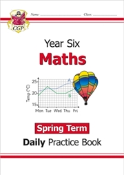 Buy Ks2 Maths Year 6 Daily Practice Book: Spring Term