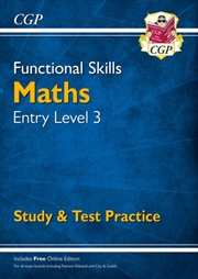 Buy Functional Skills Maths Entry Level 3 - Study & Test Practice