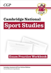 Buy Ocr Cambridge National In Sport Studies: Exam Practice Workbook