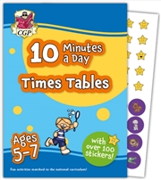 Buy 10 Minutes A Day Times Tables For Ages 5-7 (With Over 100 Stickers)