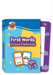 Buy First Words Picture Flashcards For Ages 1-3
