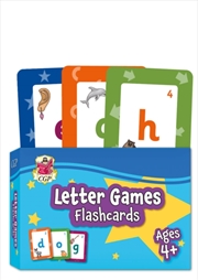 Buy Letter Games Flashcards For Ages 4+