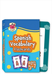 Buy Spanish Vocabulary Flashcards For Ages 5-7 (With Free Online Audio)