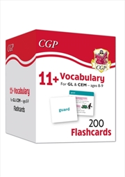 Buy 11+ Vocabulary Flashcards For Ages 8-9 - Pack 1