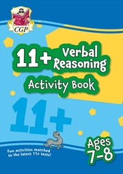 Buy 11+ Activity Book: Verbal Reasoning - Ages 7-8