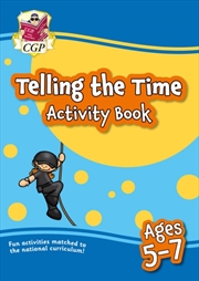 Buy Telling The Time Activity Book For Ages 5-7
