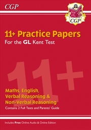 Buy Kent Test 11+ Gl Practice Papers (With Parents' Guide & Online Edition)