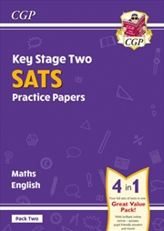 Buy Ks2 Maths & English Year 6 Sats Practice Papers: Pack 2 - For 2026 (With Free Online Extras)
