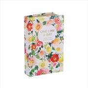 Buy Floral One Line A Day: A Five-Year Memory Book