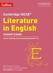 Buy Cambridge Igcse Literature In English Student’S Book