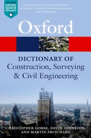 Buy A Dictionary Of Construction, Surveying, And Civil Engineering