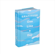 Buy Gratitude One Line A Day : A Three-Year Memory Book