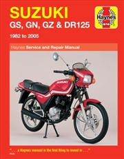 Buy Suzuki Gs, Gn, Gz & Dr125 Singles (82 - 05) Haynes Repair Manual