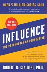 Buy Influence, New And Expanded Uk : The Psychology Of Persuasion