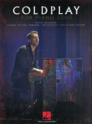 Buy Coldplay For Piano Solo
