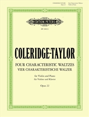 Buy Four Characteristic Waltzes Op. 22