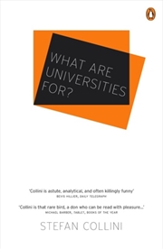 Buy What Are Universities For?