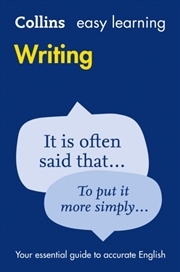 Buy Easy Learning Writing : Your Essential Guide To Accurate English