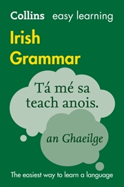 Buy Easy Learning Irish Grammar : Trusted Support For Learning