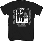 Buy Kiss - Dressed To Kill Photo Image T-Shirt - Medium Black 3810119A2