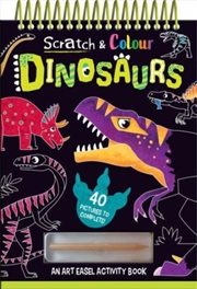 Buy Scratch And Colour Dinosaurs