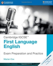 Buy Cambridge Igcse First Language English Exam Preparation And Practice