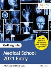Buy Getting Into Medical School 2021 Entry