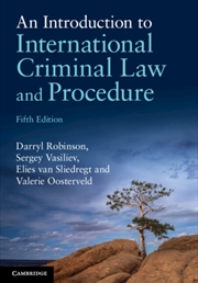 Buy An Introduction To International Criminal Law And Procedure