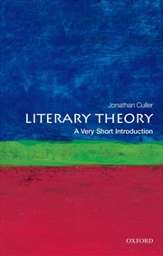 Buy Literary Theory : A Very Short Introduction