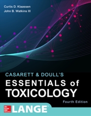 Buy Casarett & Doull's Essentials Of Toxicology, Fourth Edition
