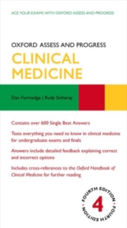 Buy Oxford Assess And Progress: Clinical Medicine