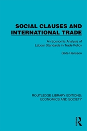 Buy Social Clauses And Internation