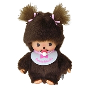 Buy Monchhichi - Girl Basic Bib Plush Doll