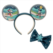 Buy Loungefly Disney - Mickey & Minnie Holiday Ear Headband