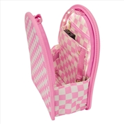 Buy Loungefly - Pink Checkerboard Light-Up Mini Backpack Insert Organizer