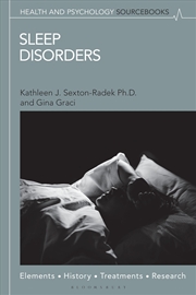 Buy Sleep Disorders: Elements, History, Treatments, and Research