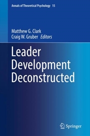 Buy Leader Development Deconstructed