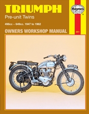 Buy Triumph Pre-Unit Twins (47 - 62)