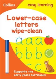 Buy Lower Case Letters Age 3-5 Wipe Clean Activity Book : Ideal For Home Learning