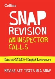 Buy An Inspector Calls: Edexcel Gcse 9-1 English Literature Text Guide : Ideal For The 2026 And 2027 Exa