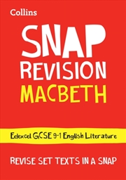 Buy Macbeth: Edexcel Gcse 9-1 English Literature Text Guide : Ideal For The 2026 And 2027 Exams