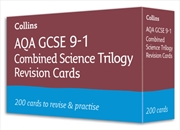 Buy Aqa Gcse 9-1 Combined Science Revision Cards (Biology, Chemistry & Physics) : Ideal For The 2026 And