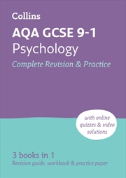 Buy Aqa Gcse 9-1 Psychology Complete Revision And Practice : Ideal For The 2026 And 2027 Exams