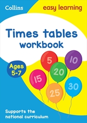 Buy Times Tables Workbook Ages 5-7 : Ideal For Home Learning